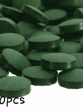 100pcs Spirulina Tablets Enrichment Favorite Pet Food fish c
