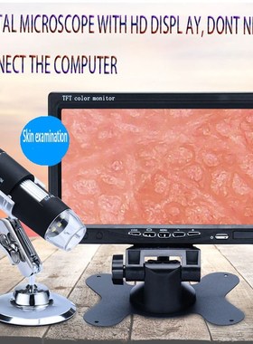 1000xAV HD/SD Wire Control Electron Microscope 8 Segment Dig