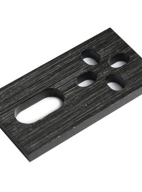 Black Aluminum Micro Limit Switch Plate for C-Beam 3D Printe