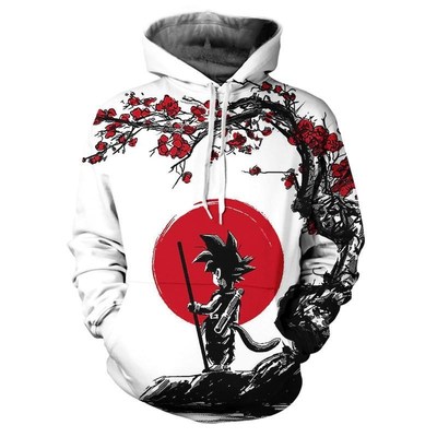 Latest Anime Hoodie Men Unisex Anime Print Japanese Anime Ho