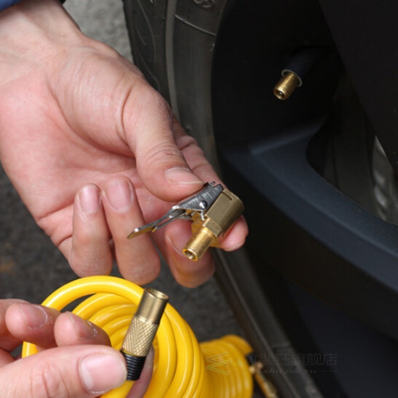 Car Tyre Wheel Tire Air Chuck Inflator Pump Valve Clip for N