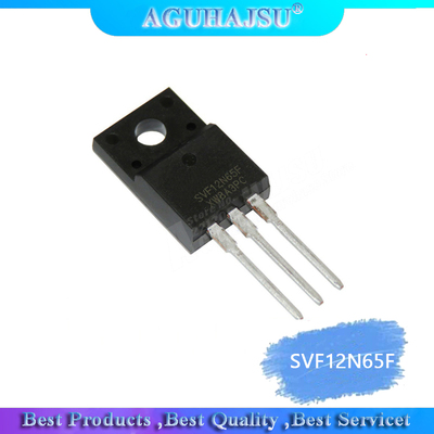 10pcs/lot SVF12N65F SVF12N65 12N65 12A / 650V TO-220F new or