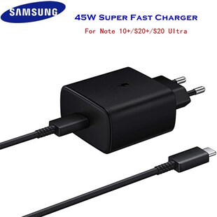 For Samsung 45W Super Fast Charger EP TA845 PD Quick