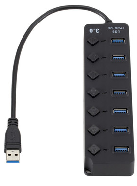 USB HUB 3.0 Multi USB Splitter 4/7 Port  USB Hab with Switch