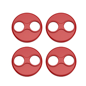 Waterproof 4pcs Alumin Cap Accessories Lightweight Dustproof