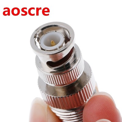 BNC Male Plug To UHF SO239 PL-259 Female Jack RF Coaxial Ada