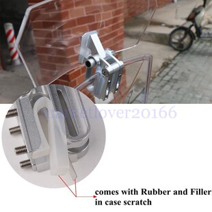 Universal Motorcycle Windshield Airflow Adjustable Windscree