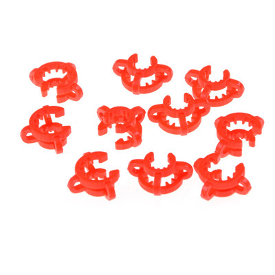 10PCS 19#  Laboratory Plastic Clip,Lab Keck Clamp Use For Gl