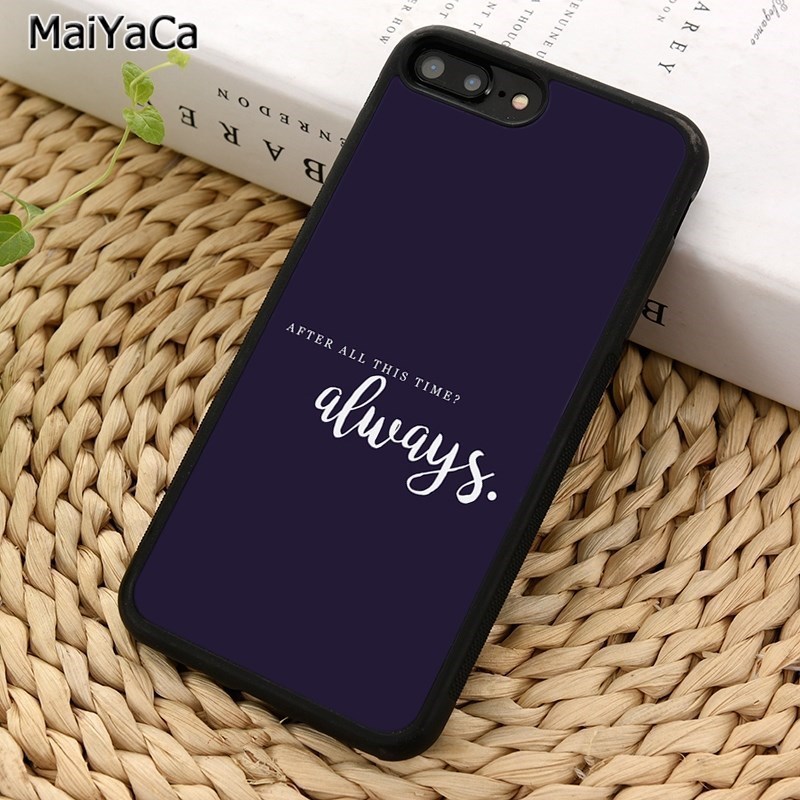 MaiYaCa ALWAYS AFTER ALL THIS TIME Phone Case For iPhone X