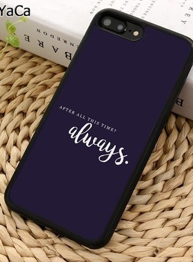 MaiYaCa ALWAYS AFTER ALL THIS TIME Phone Case For iPhone X