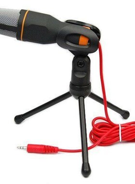 Microphone Professionnel With Mini Stand Tripod Audio Recor