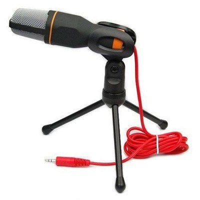 Microphone Professionnel With Mini Stand Tripod Audio Recor