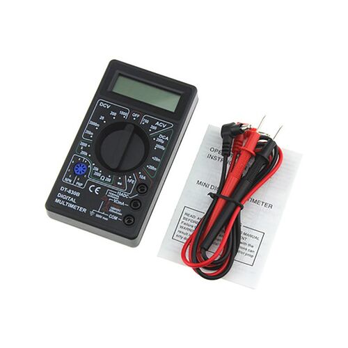 Digital Multimeter AC/DC 750/1000V LCD Handheld Voltmeter Am