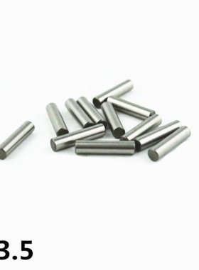 100pcs 3.5 mm Bearing Steel Cylindrical Pin Locating Pin Nee
