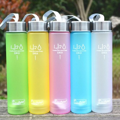Hot Sports Bottle Protein Shaker Outdoor Travel Portable Lea