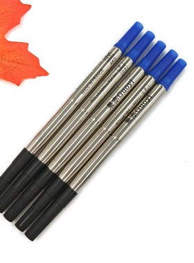 *blue or Black Hight Quality 0.5mm 5pc Roller ball Pen Refil
