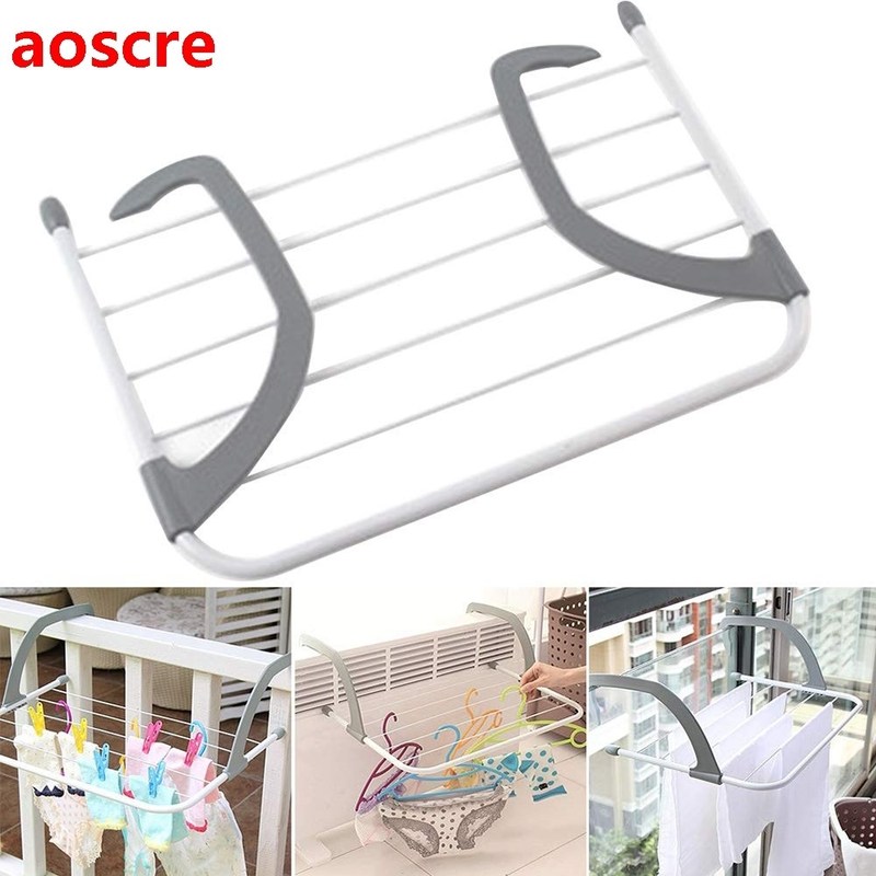 Stainless Steel Drying Shoe Rack Portable Multi-Function Win