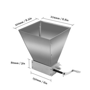 Mill Grain Grinder Crusher mortar and pestle Whole Grain Mil