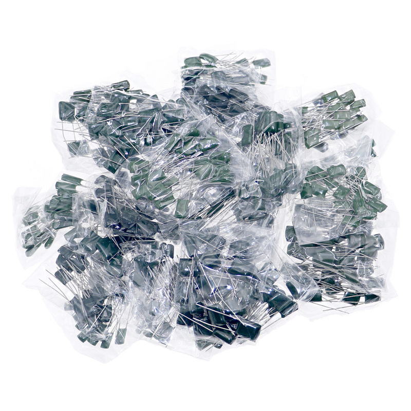 620pcs/pack 31value 100V Mylar Film Capacitor assorted Kit s