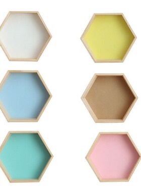 Nordic Style Nursery Kids Room Decoration Shelf Wooden