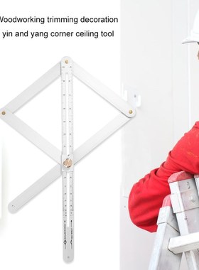 Woodworking Ruler Angles Gauge Measurement Tool Carpenter An