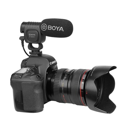 BOYA BY BM3011 On Camera Cardioid Condenser Microphone Audi