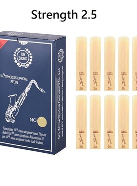 10pcs/ Box Tenor Saxophone Reeds Normal Level 10-Bb Tenor Sa