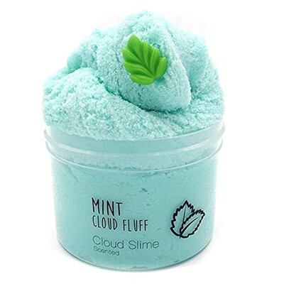 60ml/120ml Cloud Slime Fruit Charms DIY Modeling Clay  for S