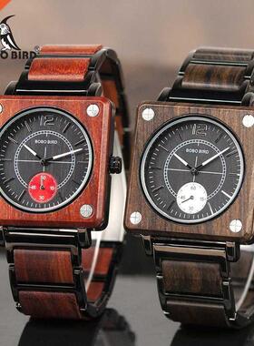 Watches Men Wooden Ladies Wristatches BOBO BIRD Male Women