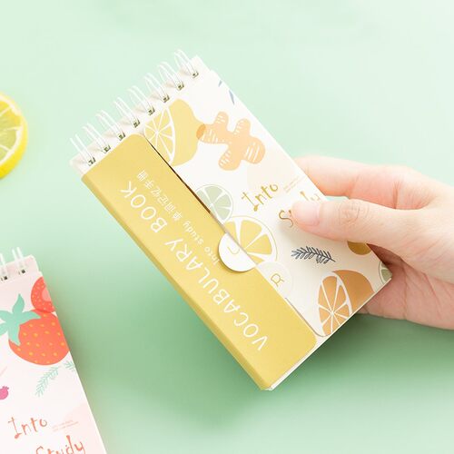 Ms. Ben's word book is portable and can be memorized by