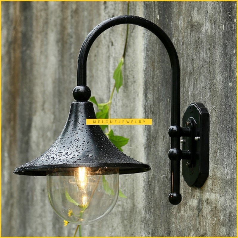 Retro outdoor wall light europe villa sconce lamp E27 waterp