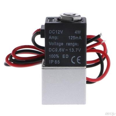 DC 12V Solenoid Valve 2 Way Normally Closed Direct Action Pn