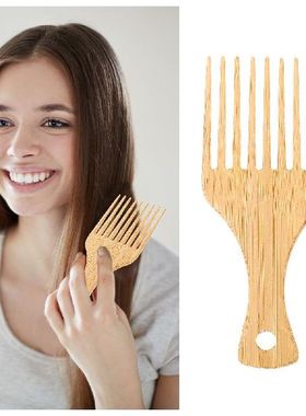 Hair Pick Comb Afro Brush Combs Styling Barber Lift