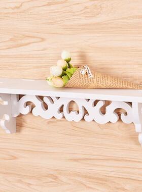 Practical Ledge White Wall Hanging Shelf Rack Storage Holder