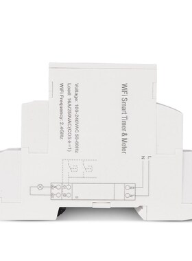 New 1 Phase WIFI Home Energy Meter with Timer Switch Remote