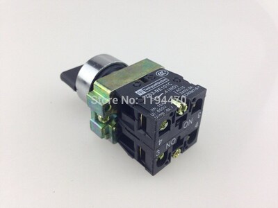 10pcs/Lot XB2 BD33 XB2-BD33 3 Position 2NO Maintained Select