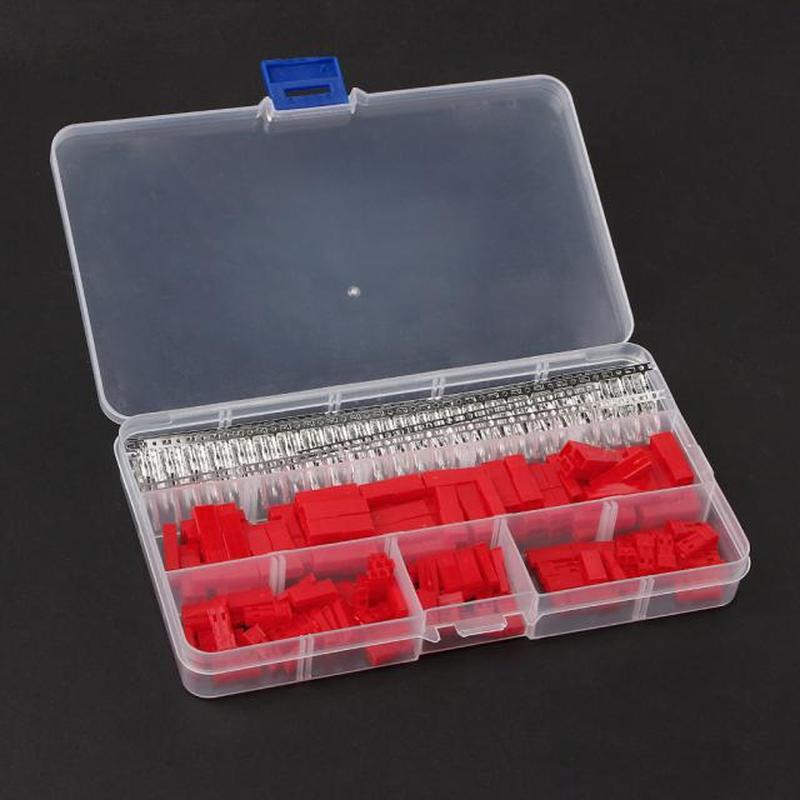 420PCS JST Connector Plug 2Pin Female, Male and Crimps RC Ba