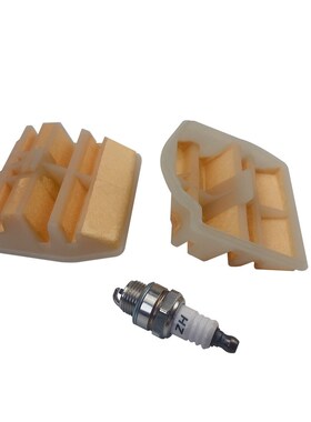 3Pcs/set Air Filter Spark Plug for Husqvarnas 445 450 Ranche