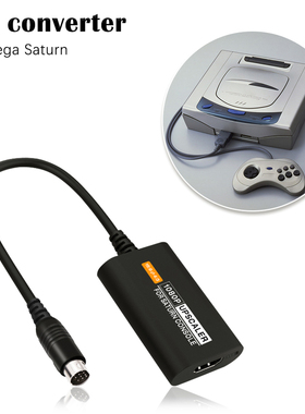 HDMI Compatible Adapter for SEGA Saturn Game Console 1080P H