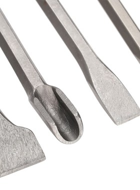 New 7Pcs Sds Plus Chisel Set Point Groove Gouge Flat Chisels