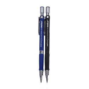1PC 2B 2.0mm Blue Black Lead Holder Pen Mechanical Pencils D