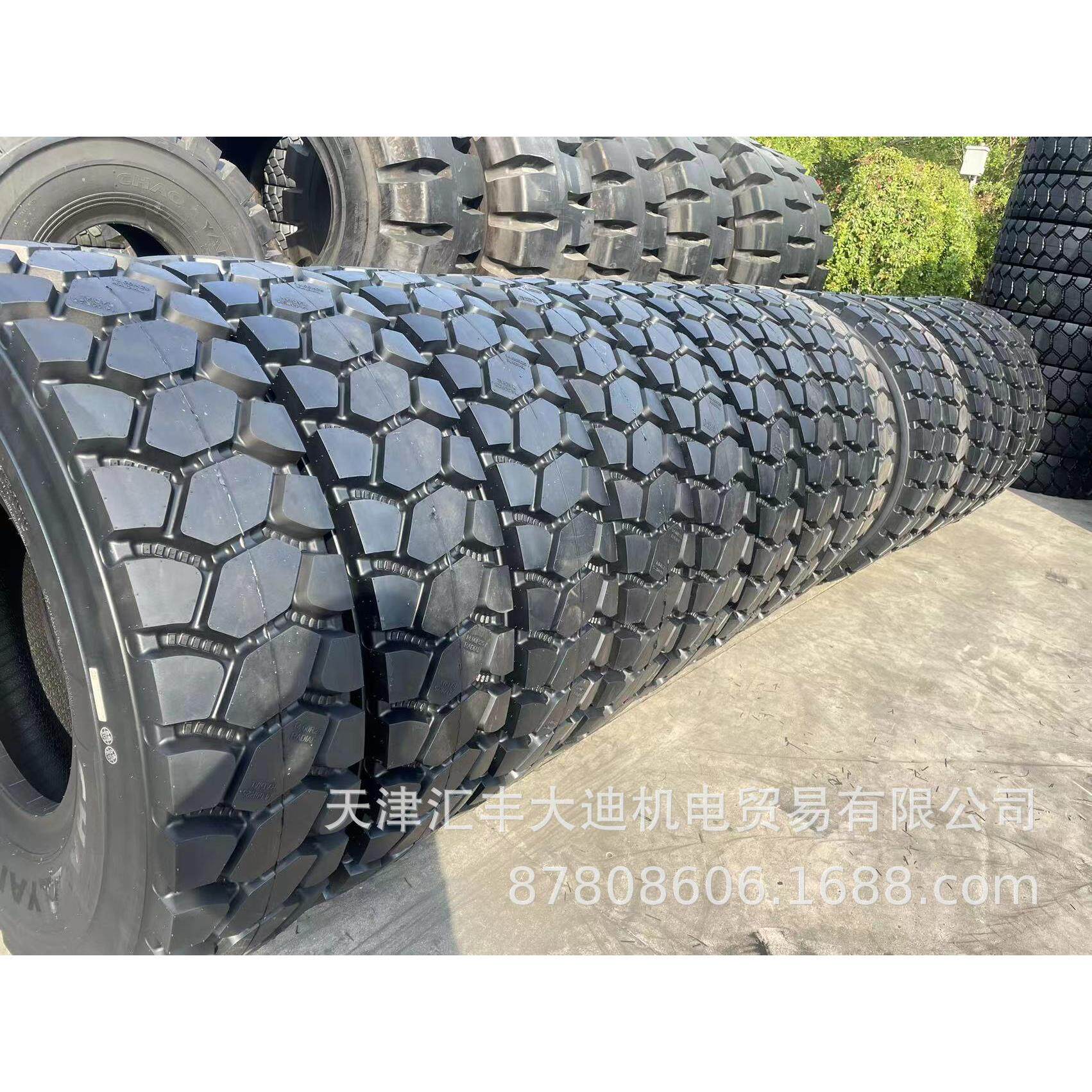 矿山机械轮胎宽体车轮胎港口正面吊轮胎1600R25/1800R25钢丝轮胎