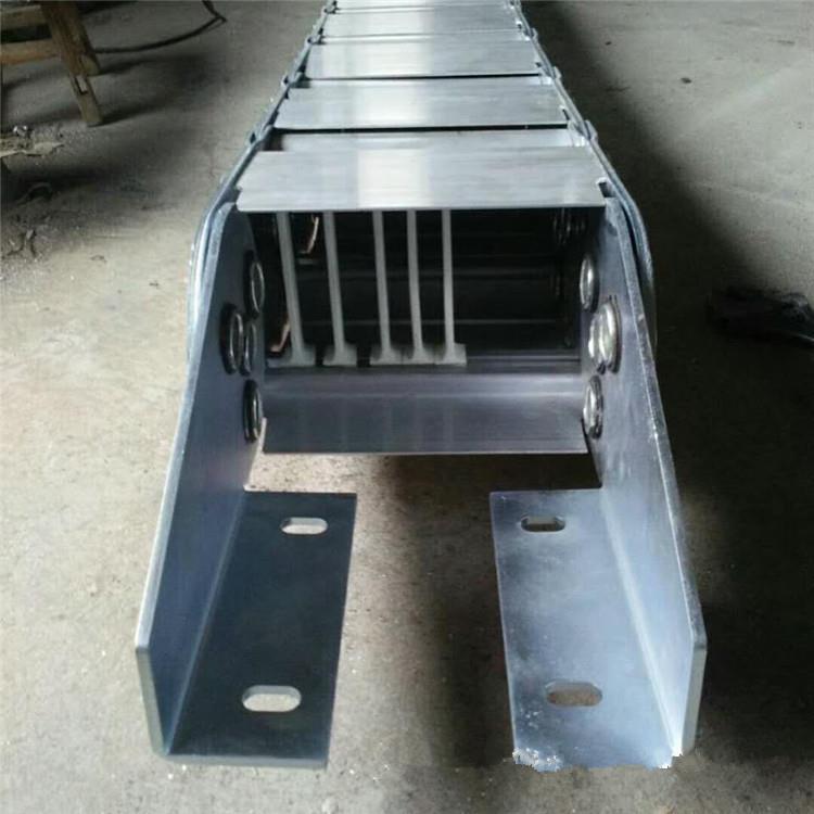 山东华德供应拖链，钢板镀络拖链，银星护板拖链