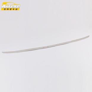 适用于19款 饰贴 MODEL3尾门饰条MODEL3车身后备箱亮条后杠护踏板装