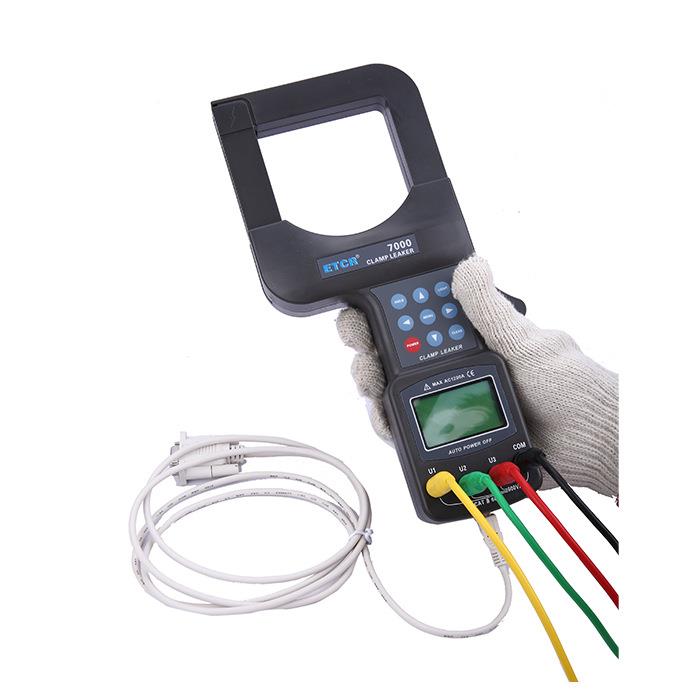 铱泰ETCR7000大口径钳形漏电流表高精度钳形表数字电流表钳型三相