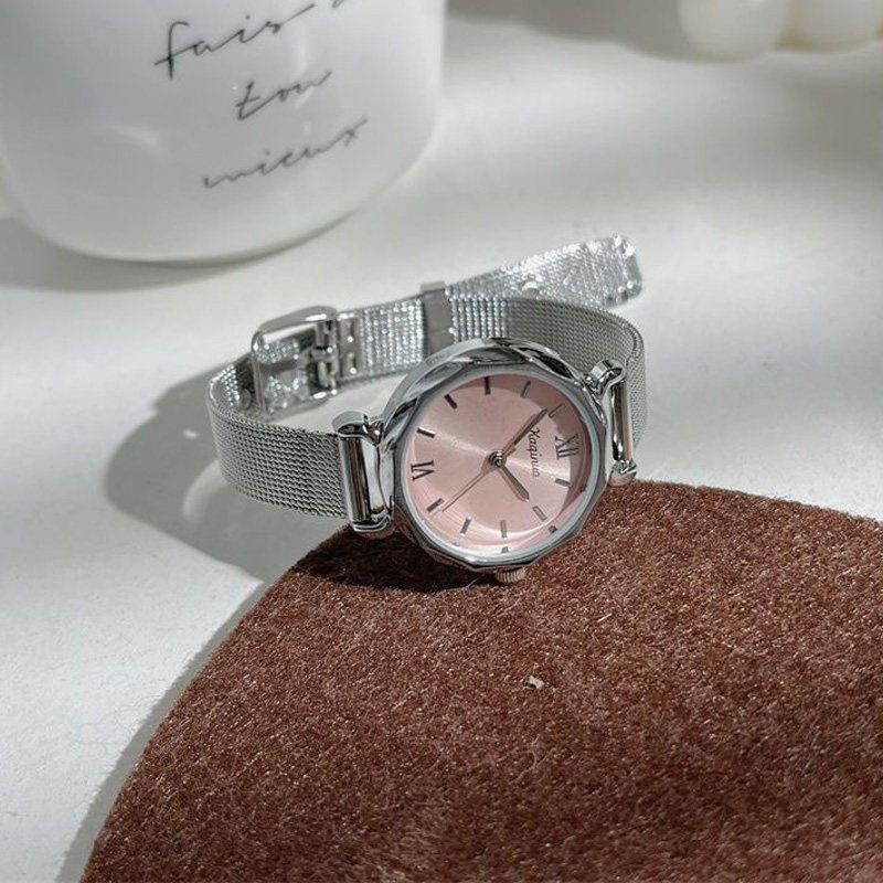 ins风简约小众手表女学生初高中2026新款只看时间高颜值节日礼品