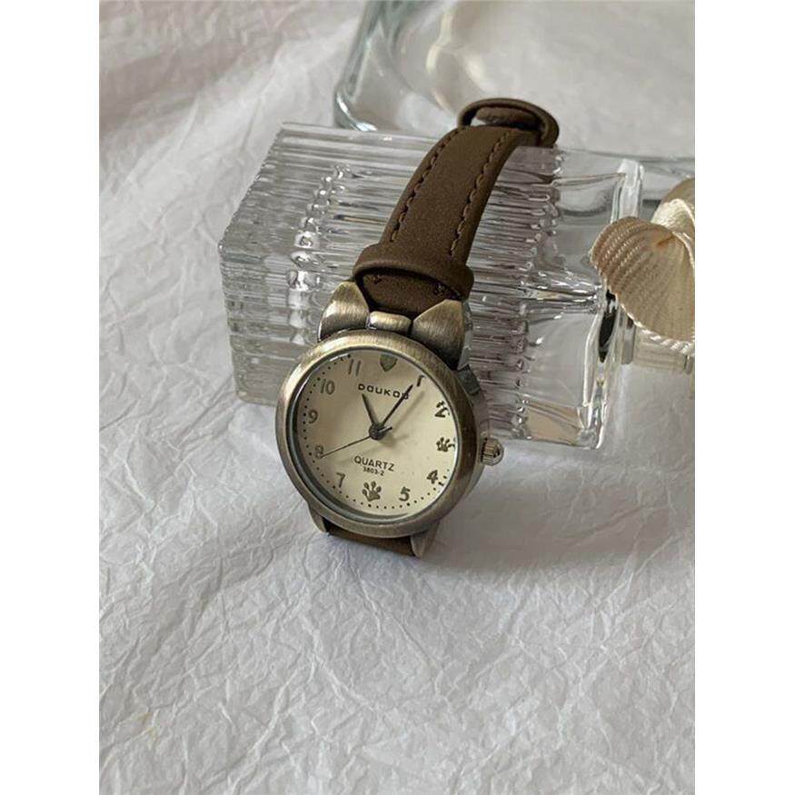 覆古小众设计手表女款学生初高中2026年新款简约气质文艺节日礼品