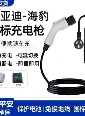 海豹07DM-i原厂7KW充电枪新能源电动汽车220V国标通用原车充电桩