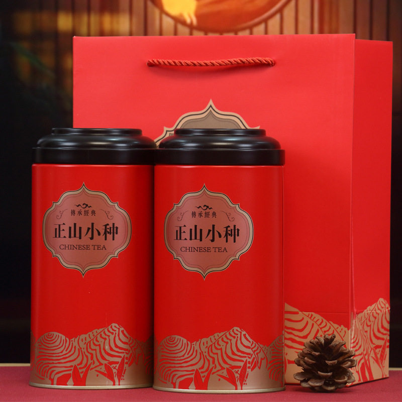 新茶金骏眉茶叶浓香型春茶蜜香正山小种红茶散装礼盒装新年伴手礼