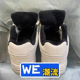 和诚鞋业特加棉港风新款复古厚底女鞋条纹休闲小白鞋潮流运动鞋男